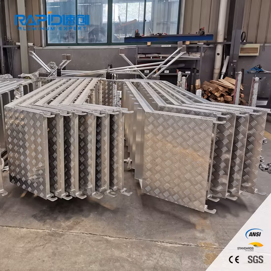 10%off Metal Steelringlock System Aluminum Scaffold Staircase