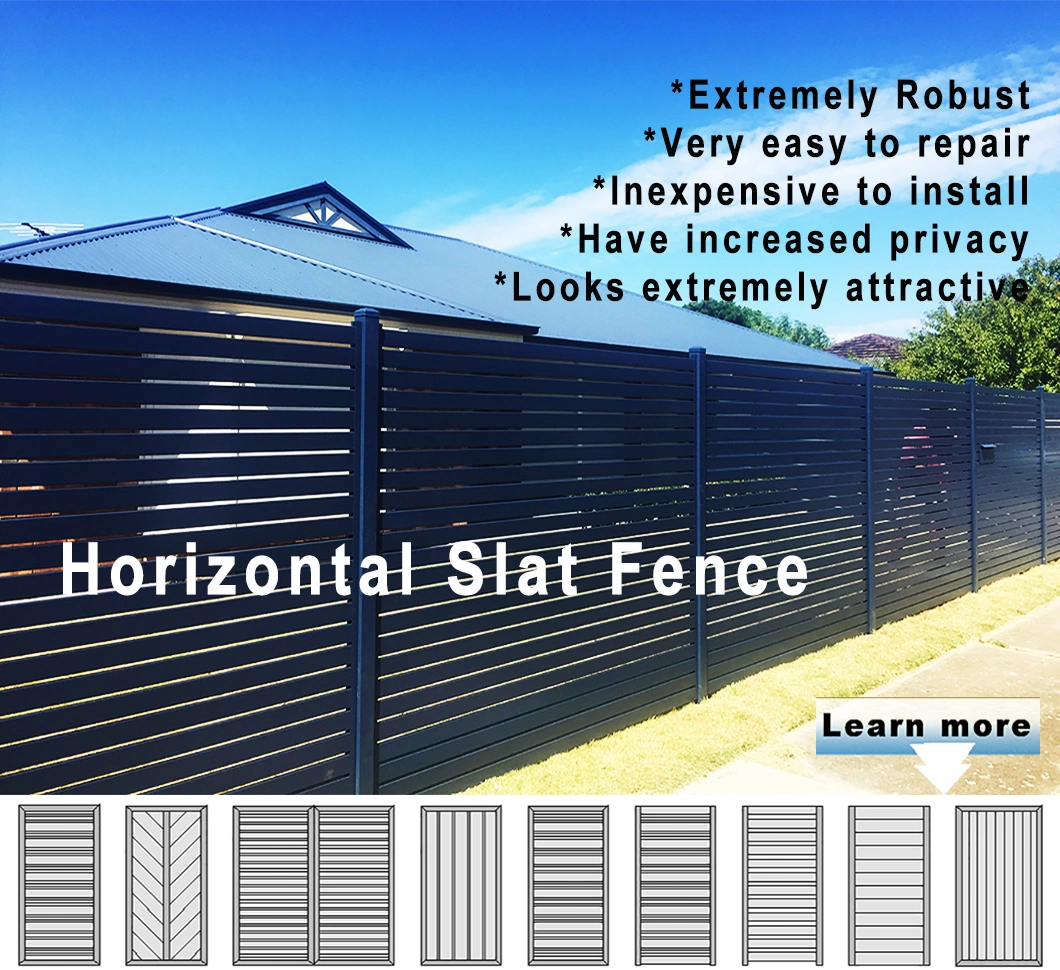 Safety Aluminum/Steel/Metal Fencing or Gates for Residential Use
