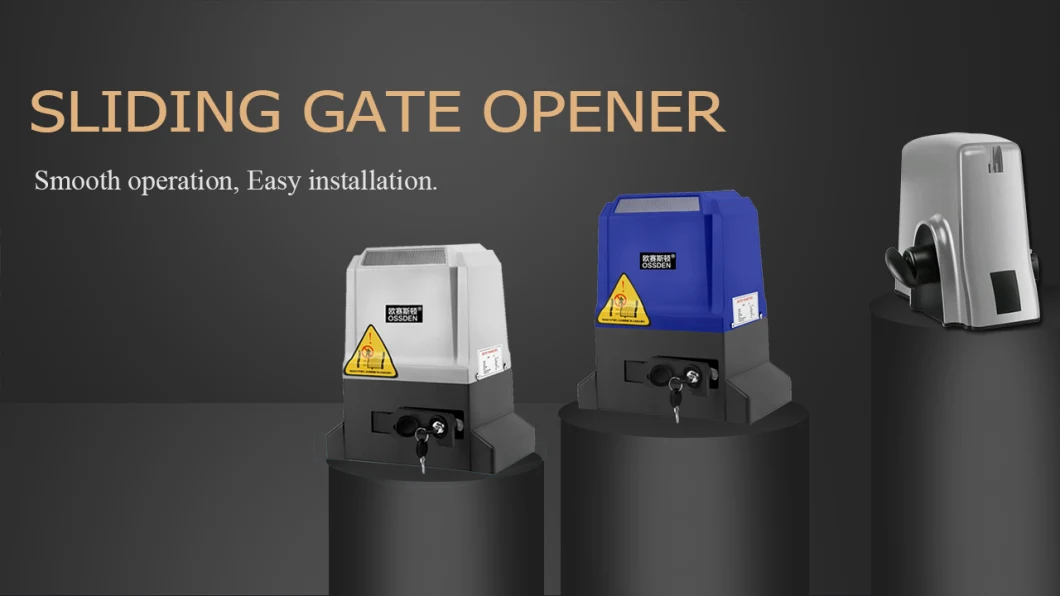 Automatic Sliding Gate Opener Residential Automatic Bi-Folding Trackless Sliding Gate Hardware Kit