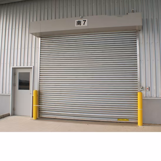 Industrial Exterior Interior Fire Prevention Automatic Security Steel Metal Rolling Shutter Roll up Galvanized Steel Rolling Gate