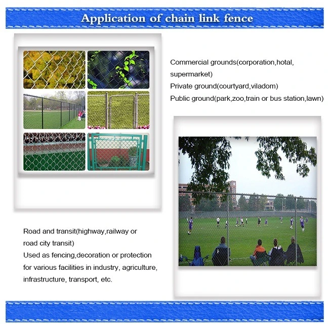 Commercial and Residential 1.5inch Chain Link Fencing in Kenya