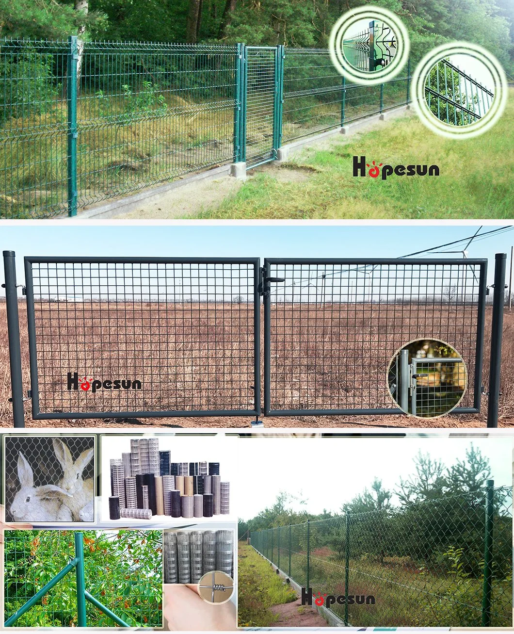 Chain Link Fence System Set