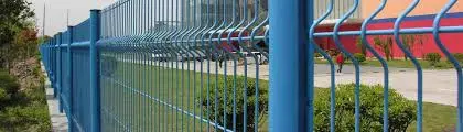 3D Security Powder Coated/PVC Coated Galvanized Construction Steel Iron Welded Bending Wire Mesh Panel Garden Fence