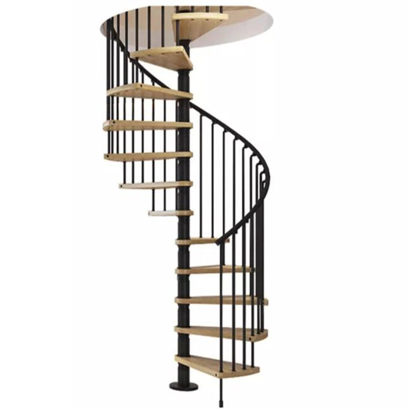 Modern Design Indoor Metal Spiral Stairs Staircase