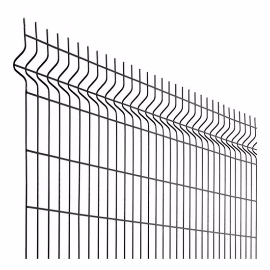 3D Security Powder Coated/PVC Coated Galvanized Construction Steel Iron Welded Bending Wire Mesh Panel Garden Fence