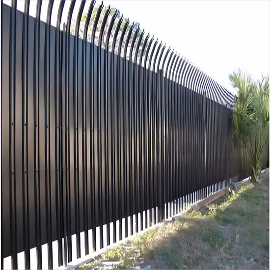 Popular Design Decorative Wrought Iron Fence Steel Fence Metal Fence