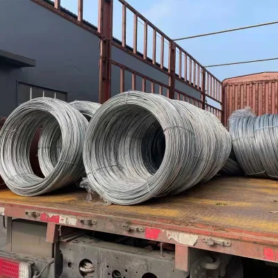 Hot Dipped Zinc Coated Cable Galvanized Steel Wire for Manufuacturing Building Packaging