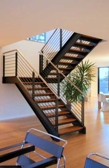 Deck Used Outdoor Metal Stairs/Steel Spine Spiral Staircase Prices