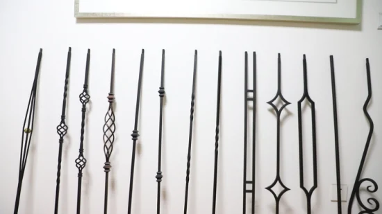 Wholesale Wrought Iron Balusters for Home Stair Decoration