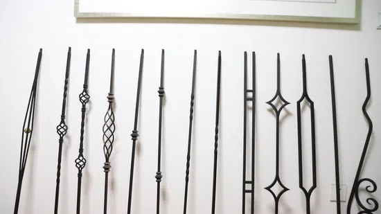 Wholesale Wrought Iron Balusters for Home Stair Decoration
