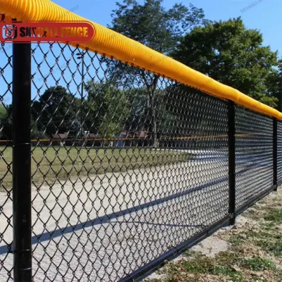 Heavy Duty Decorative Black Chain Link Fence for Sale