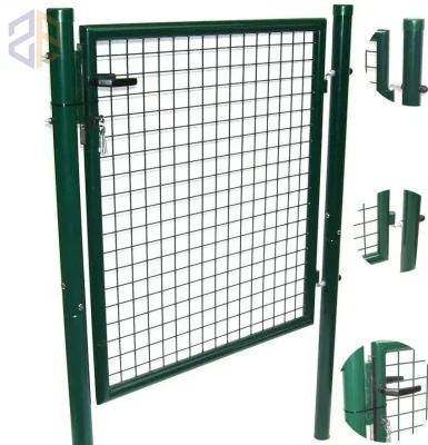 Wrought Iron Gate Sliding Gate Swing Gate Automatic Garden Gate for Residential House Courtyard Entrance
