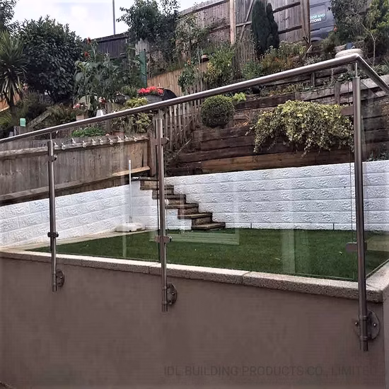 Stainless Steel Glass Balcony Baluster Railing Stainless Steel Balustrade