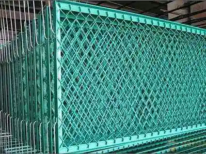 Powder-Coated Expanded Metal Fence for Privacy and Security in Residential Areas