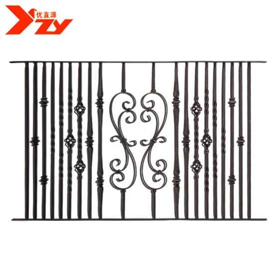 High Quality Wrought Iron Balusters for Stair Decoration